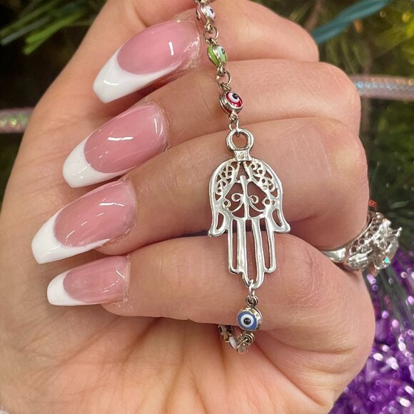 HAMSA EVIL EYE BRACELET - Picture 1 of 5
